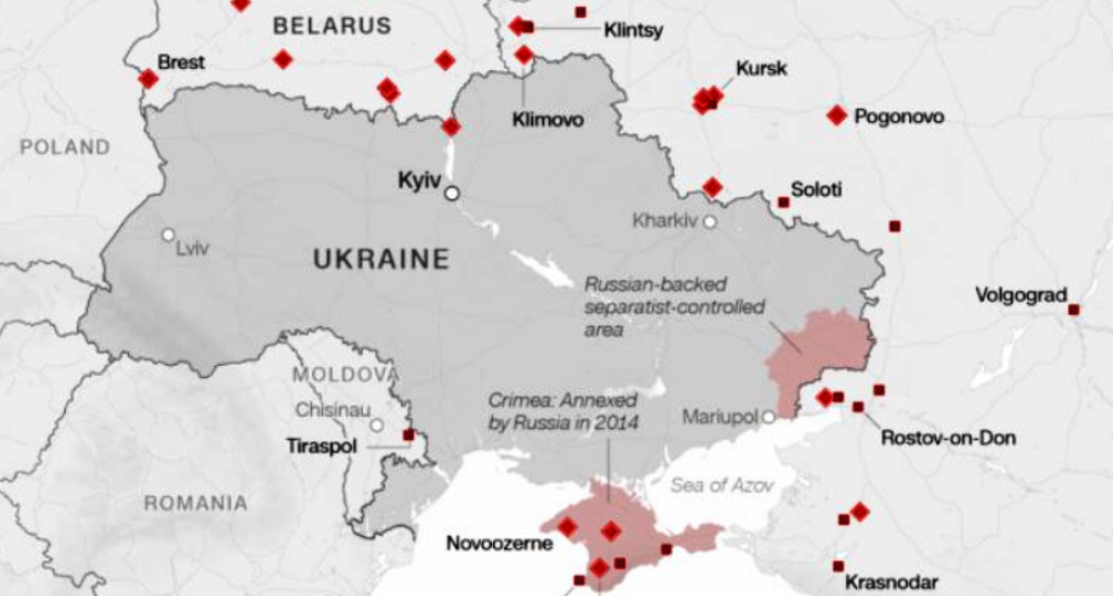 Rusia rrethon Ukrainen nga tre anet, paralajmerohen sulme ajrore